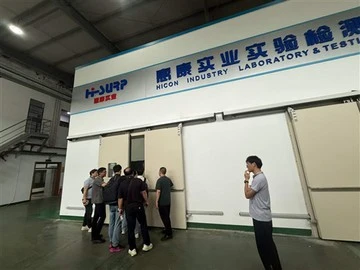 Hicon vítá korejského klienta pro 3denní audit továrny a kontrolu produktu v Ningbo